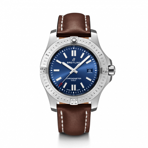 Chronomat Colt 44 Automatic Blue / Calf / Folding