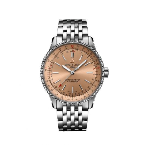 Navitimer 1 35 Automatic Stainless Steel / Copper / Bracelet