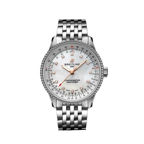 Navitimer 1 35 Automatic Stainless Steel / MOP / Bracelet
