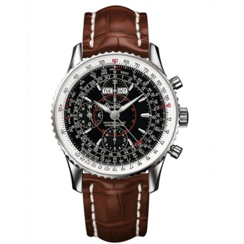 Montbillant Datora Black / Brown Alligator