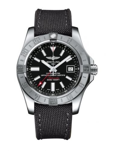 Avenger II GMT Stainless Steel / Volcano Black / Military / Pin
