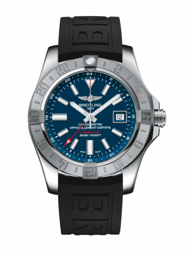 Avenger II GMT Stainless Steel / Mariner Blue / Rubber / Folding