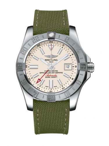Avenger II GMT Stainless Steel / Stratus Silver / Military / Pin