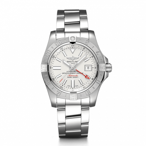 Avenger II GMT Stainless Steel / Stratus Silver / Bracelet