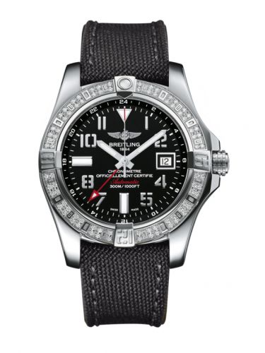 Avenger II GMT Stainless Steel / Diamond / Volcano Black / Military