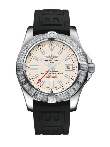 Avenger II GMT Stainless Steel / Diamond / Stratus Silver / Rubber