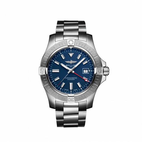 Avenger Automatic GMT 45 Stainless Steel / Blue / Bracelet
