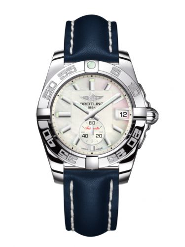 Galactic 36 Automatic Stainless Steel / Pearl / Calf
