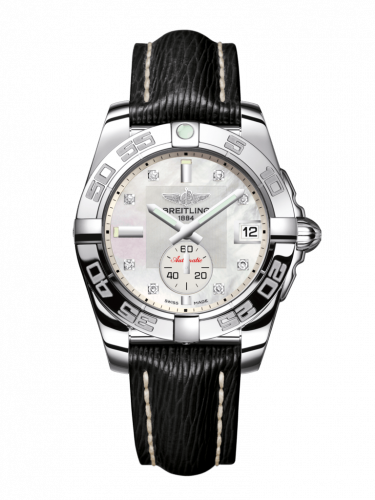 Galactic 36 Automatic Stainless Steel / Pearl Diamond / Sahara