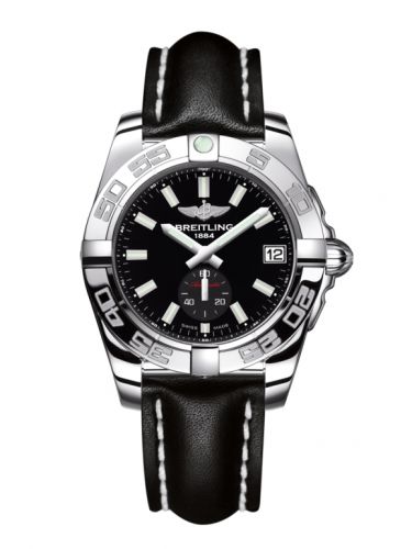 Galactic 36 Automatic Stainless Steel / Onyx Black / Calf