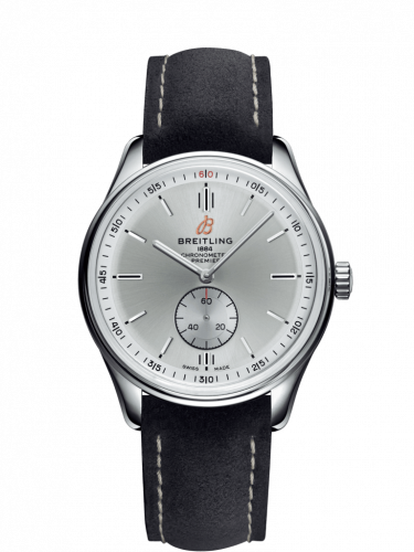 Premier Automatic 40 Stainless Steel / Silver / Nubuck Anthracite / Tang