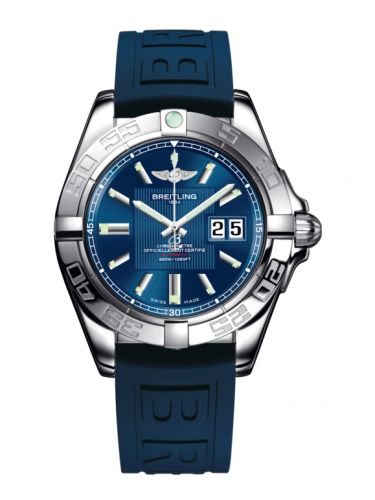 Galactic 41 Stainless Steel / Metallica Blue / Rubber