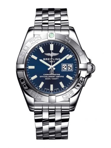 Galactic 41 Stainless Steel / Horizon Blue / Bracelet