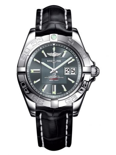 Galactic 41 Stainless Steel / Tomcat Gray / Croco