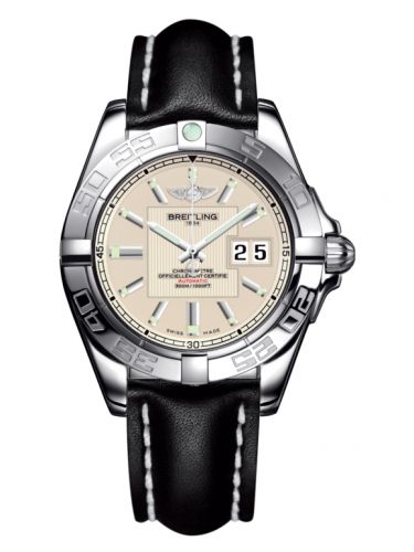 Galactic 41 Stainless Steel / Sierra Silver / Calf