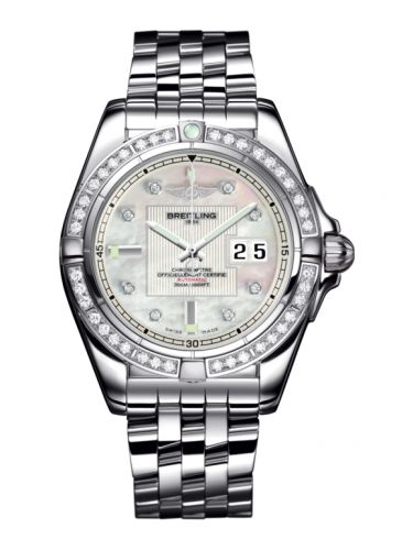 Galactic 41 Stainless Steel / Diamond / Pearl Diamond / Bracelet