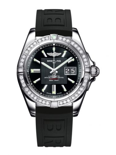 Galactic 41 Stainless Steel / Diamond / Trophy Black / Rubber