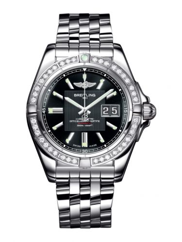 Galactic 41 Stainless Steel / Diamond / Trophy Black / Bracelet
