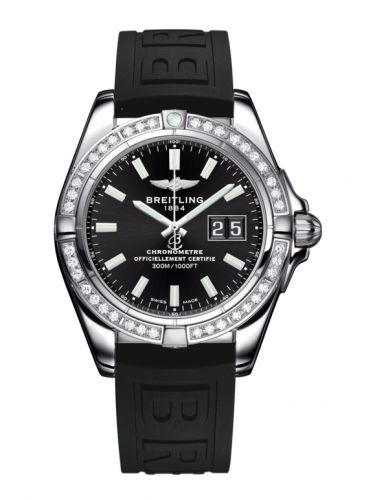 Galactic 41 Stainless Steel / Diamond / Onyx Black / Rubber