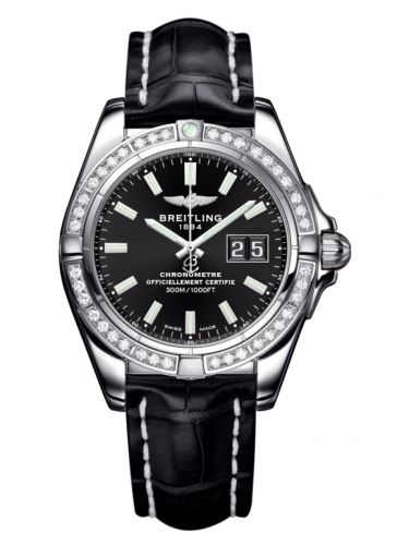 Galactic 41 Stainless Steel / Diamond / Onyx Black / Croco