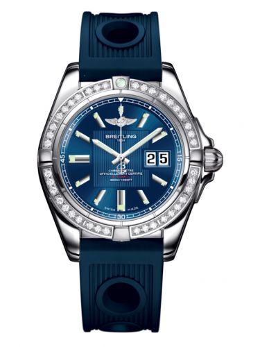 Galactic 41 Stainless Steel / Diamond / Metallica Blue / Rubber