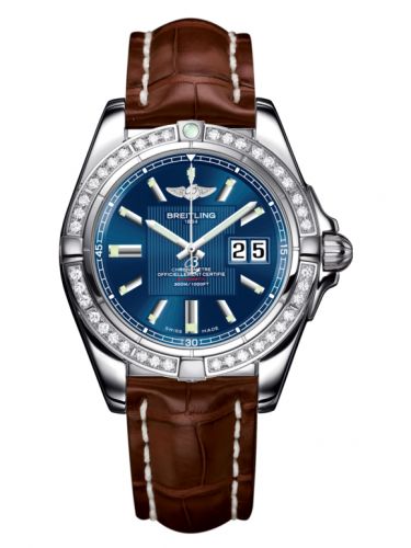 Galactic 41 Stainless Steel / Diamond / Metallica Blue / Croco