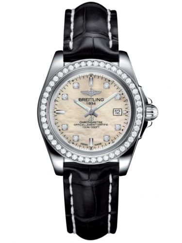 Galactic 32 Sleek Edition Stainless Steel / Diamond / Pearl Diamond / Croco