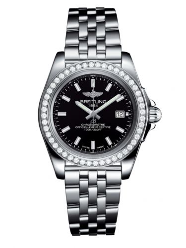 Galactic 32 Sleek Edition Stainless Steel / Diamond / Trophy Black / Bracelet