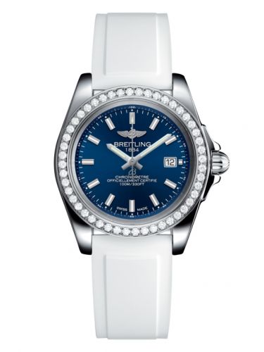 Galactic 32 Sleek Edition Stainless Steel / Diamond / Horizon Blue / Rubber