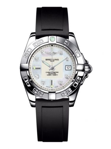 Galactic 32 Stainless Steel / Pearl Diamond / Rubber