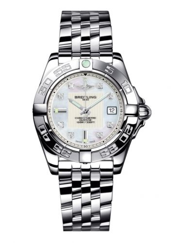 Galactic 32 Stainless Steel / Pearl Diamond / Bracelet