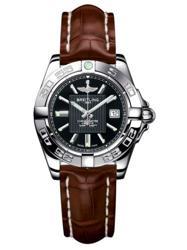Galactic 32 Stainless Steel / Trophy Black / Croco