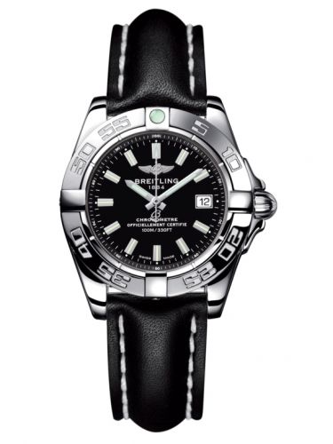 Galactic 32 Stainless Steel / Onyx Black / Calf