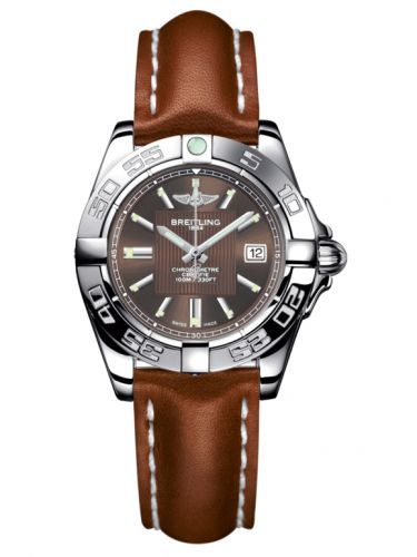 Galactic 32 Stainless Steel / Solar Bronze / Calf