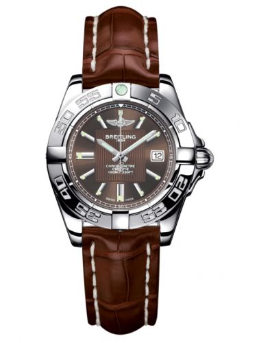 Galactic 32 Stainless Steel / Solar Bronze / Croco