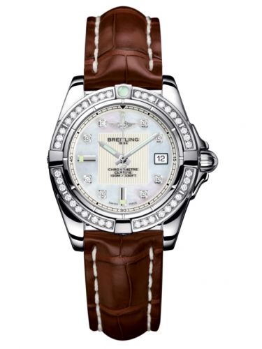 Galactic 32 Stainless Steel / Diamond / Pearl Diamond / Croco