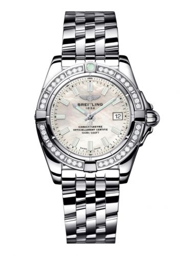 Galactic 32 Stainless Steel / Diamond / Pearl / Bracelet