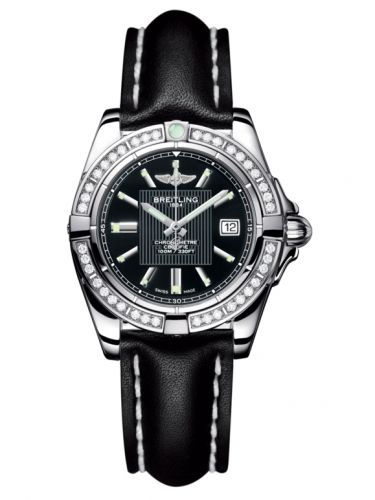 Galactic 32 Stainless Steel / Diamond / Trophy Black / Calf