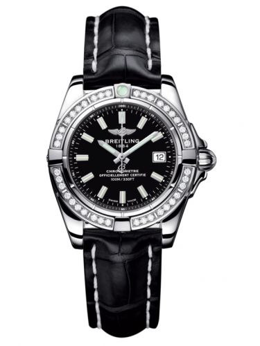Galactic 32 Stainless Steel / Diamond / Onyx Black / Croco
