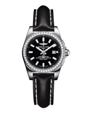 Galactic 29 Stainless Steel / Diamond / Trophy Black / Calf
