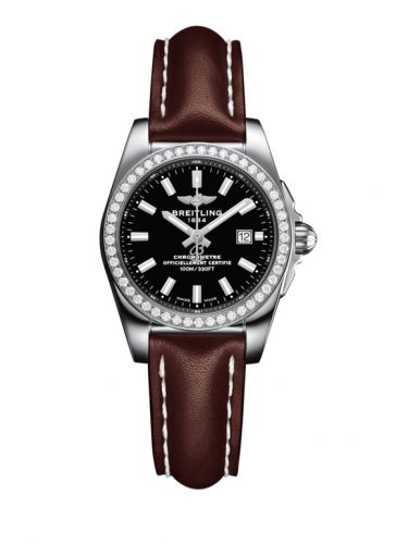 Galactic 29 Stainless Steel / Diamond / Trophy Black / Calf