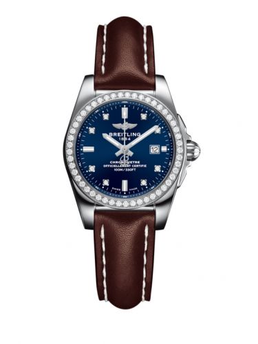 Galactic 29 Stainless Steel / Diamond / Horizon Blue Diamond / Calf
