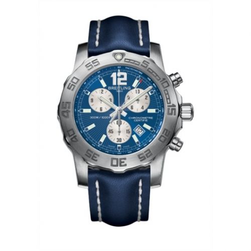 Colt Chronograph II Blue / Calf