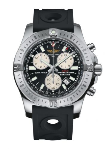 Colt Chronograph Volcano Black / Rubber / Pin