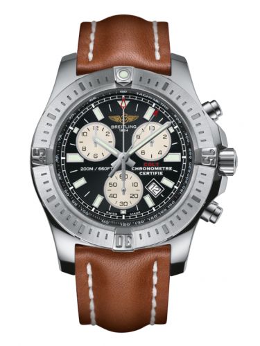 Colt Chronograph Volcano Black / Calf / Pin