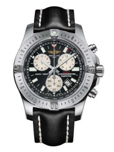 Colt Chronograph Volcano Black / Calf / Pin
