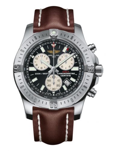 Colt Chronograph Volcano Black / Calf / Pin