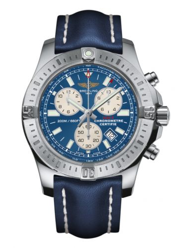 Colt Chronograph Mariner Blue / Calf / Pin