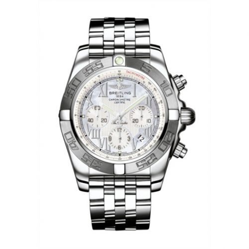 Chronomat 44 Stainless Steel / MOP - Roman / Bracelet