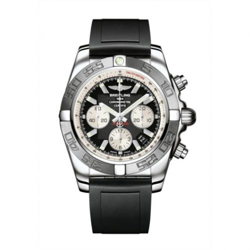 Chronomat 44 Stainless Steel / Black / Rubber